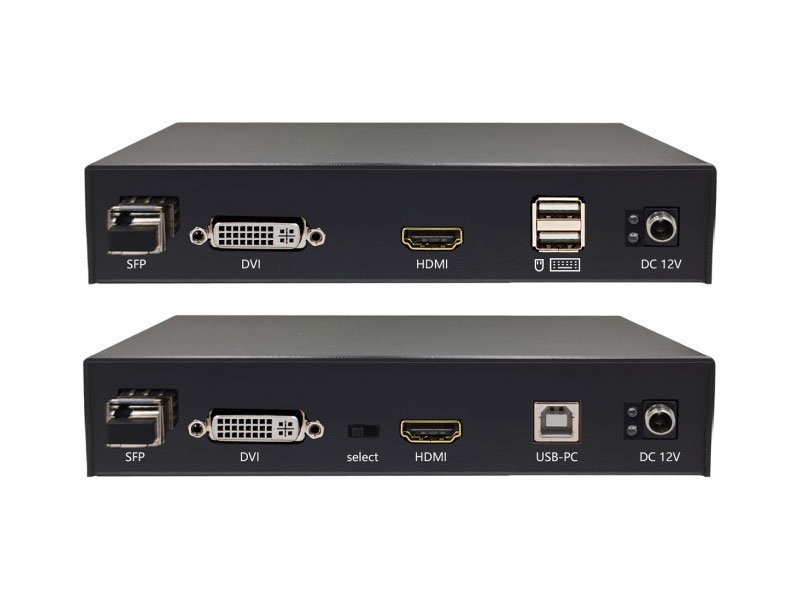 高清HDMI&DVI無壓縮光纖KVM延長器